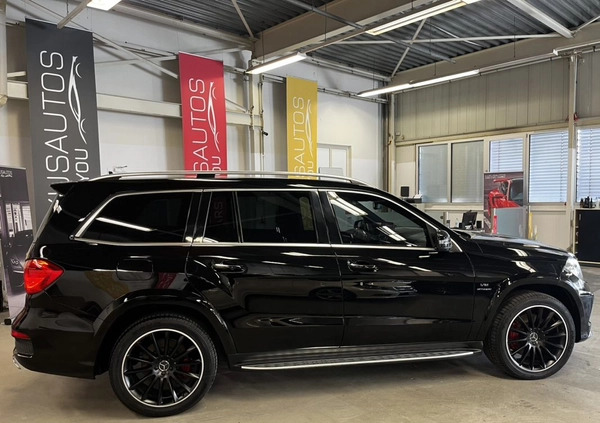 Mercedes-Benz GL cena 209000 przebieg: 82000, rok produkcji 2014 z Lubliniec małe 562